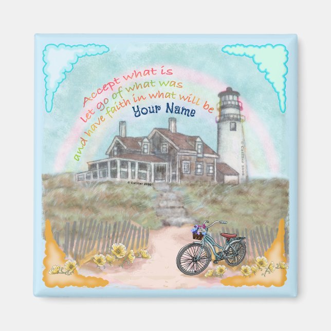 Acceptance Lighthouse  Magnet (Front)