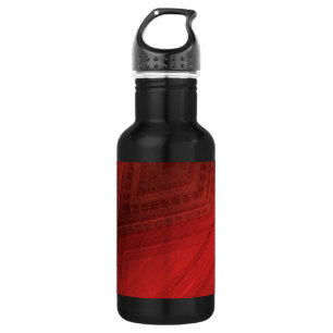 Acceptance   Red Eclectic Boho Pattern 532 Ml Water Bottle