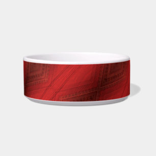 Acceptance   Red Eclectic Boho Pattern Bowl
