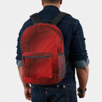 Acceptance | Red Eclectic Boho Pattern