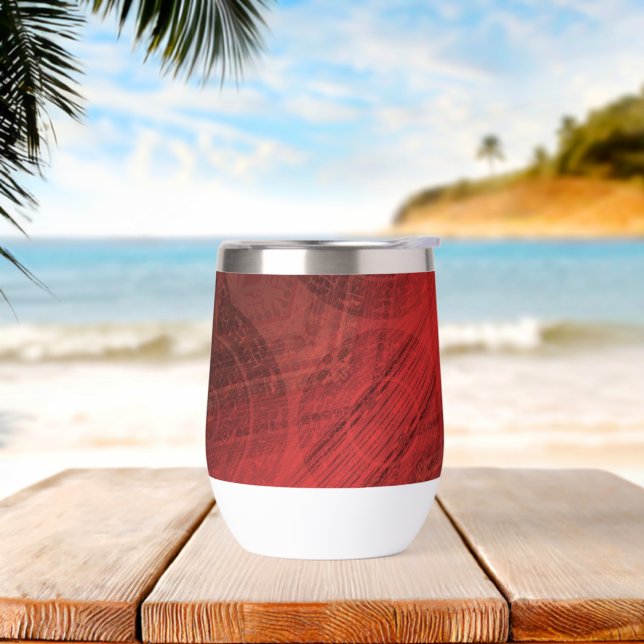 Acceptance | Red Meditation Medallions (Beach)