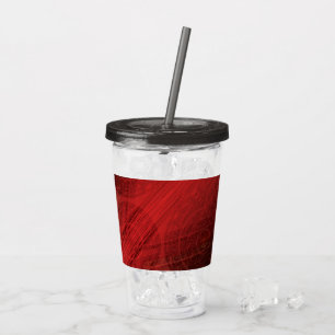 Acceptance Red Meditation Medallions Acrylic Tumbler