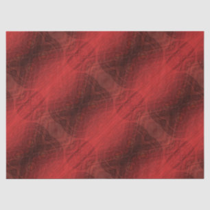 Acceptance   Red Meditation Medallions Tissue Paper