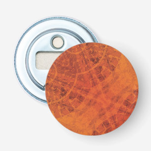 Acceptance Red Orange Yellow Boho Medallions Bottle Opener