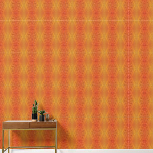 Acceptance Red Orange Yellow Shibori Pattern Wallpaper