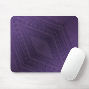 Acceptance   Violet Eclectic Boho Pattern Mouse Mat