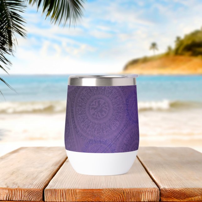 Acceptance | Violet Meditation Medallions (Beach)