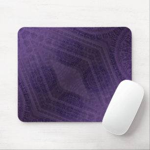 Acceptance   Violet Meditation Medallions Mouse Mat