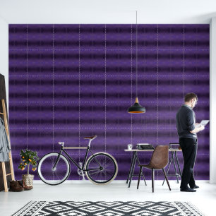 Acceptance Violet Meditation Medallions Wallpaper