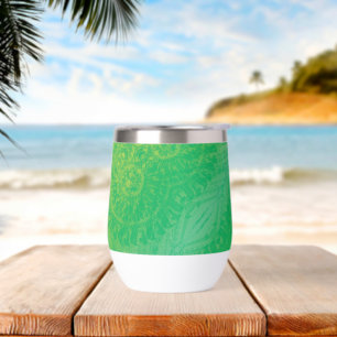 Acceptance Yellow Green Blue Boho Medallions