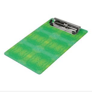 Acceptance Yellow Green Blue Boho Medallions Mini Clipboard
