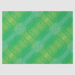Acceptance   Yellow Green Blue Boho Medallions Tissue Paper