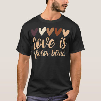 Accepted Colorblind Colour Blind Love Fun funny  T-Shirt