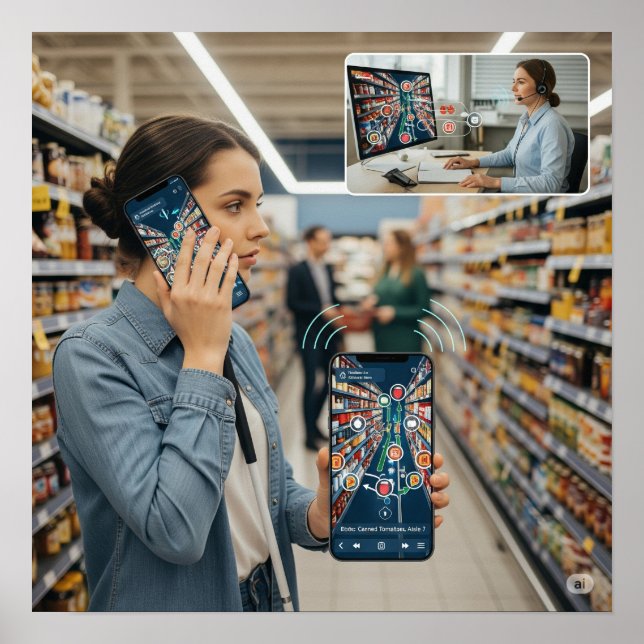 Accessible Navigation App Poster (Front)