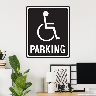 Accessible Parking Sign Wheelchair Symbol