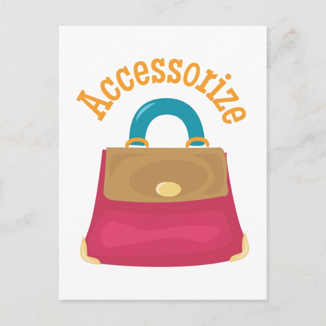 Accessorise Postcard (Front)