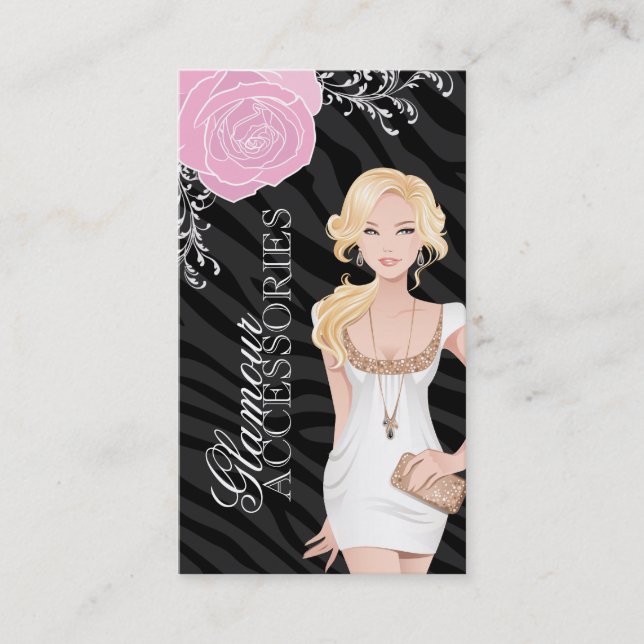 Accessory Designer Business Cards (Front)