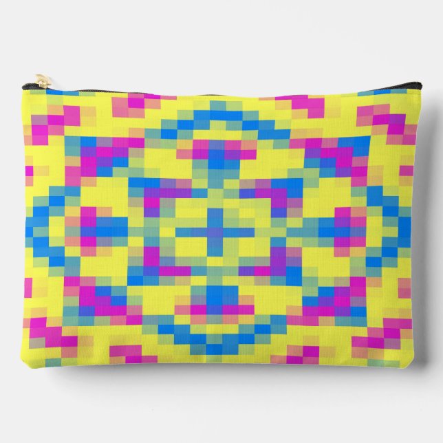 Accessory Pouch, A mosaic classic pattern design Pouch (Front)