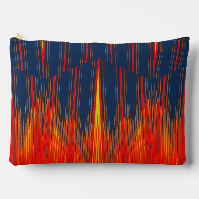 Accessory Pouch, A trendy multicolor design   Acce Pouch (Front)
