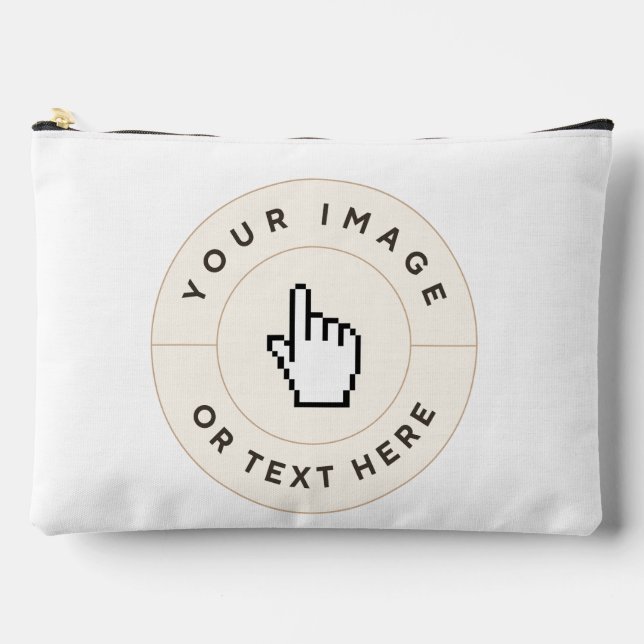 Accessory Pouch - Custom Add your image/text (Front)