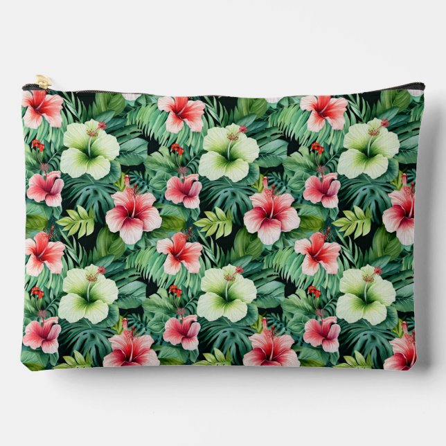 Accessory Pouch Tropical Print (Front)
