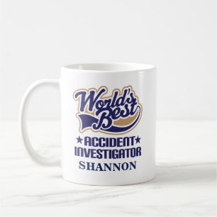 Accident Investigator Personalised Mug Gift