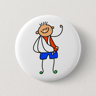 Accident Kid 6 Cm Round Badge