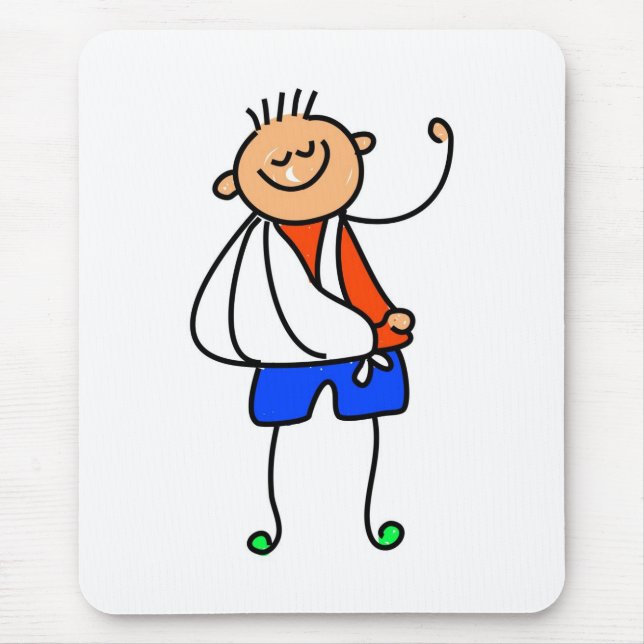 Accident Kid Mouse Mat (Front)