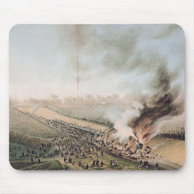Accident on the Versailles to Bellevue Railway Mouse Mat (Front)