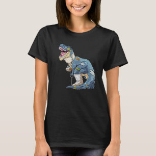 Accident Pro Dinosaur Rex Broken Arm And Leg Awww T-Shirt