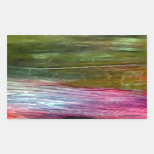 Accidental Art Rectangular Sticker