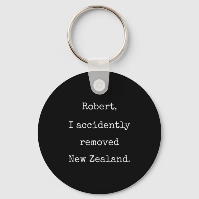 Accidently Removed Nz - Funny Marcus Vr Chat Humor Key Ring (Front)