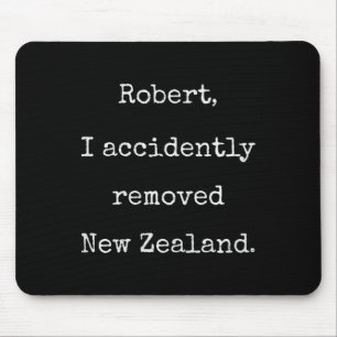 Accidently Removed Nz - Funny Marcus Vr Chat Humor Mouse Mat