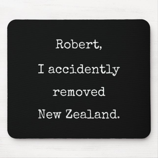 Accidently Removed Nz - Funny Marcus Vr Chat Humor Mouse Mat (Front)