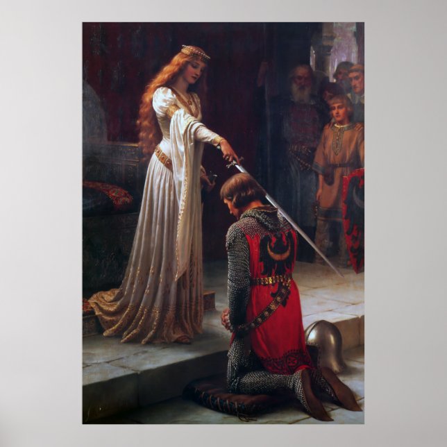 Accolade - Edmund Blair Leighton Poster (Front)
