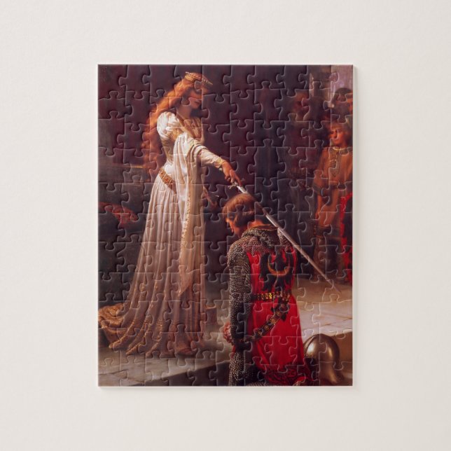 Accolade - The Knight Jigsaw Puzzle (Vertical)