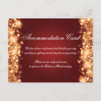 Accommodation Sparkling Lights Gold