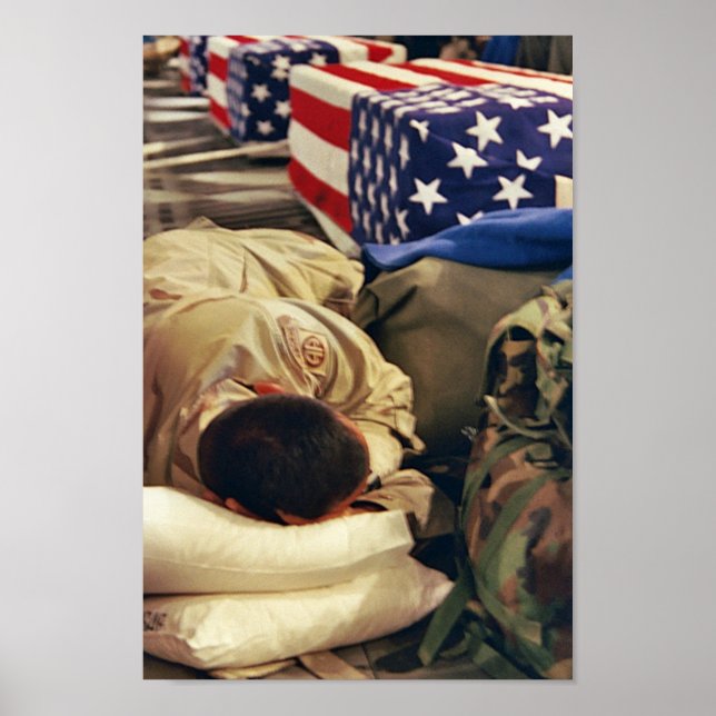 Accompanying a Fallen Friend Poster (Front)