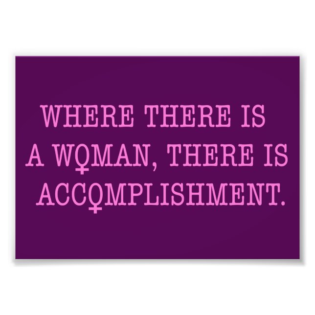 Accomplish Photo Print (Front)