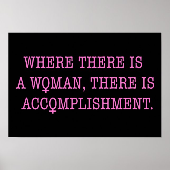 Accomplish Poster (Front)