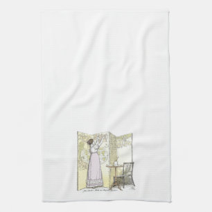 Accomplished Ladies, Jane Austen Pride & Prejudice Tea Towel