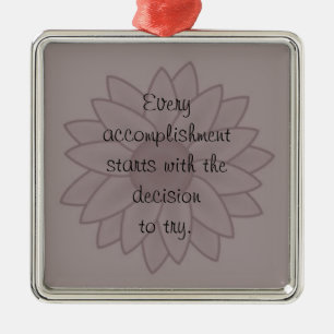 "Accomplishment" Ornament