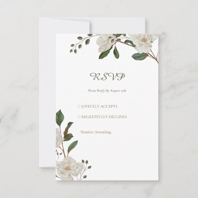 Accord of pastel colours wedding RSVP Cards (Front)