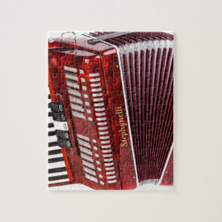 ACCORDIAN MUSICAL INSTRUMENT JIGSAW PUZZLE