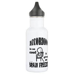 Accordion, Brain Freeze 532 Ml Water Bottle