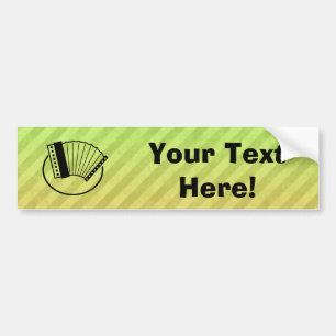Accordion Bumper Sticker