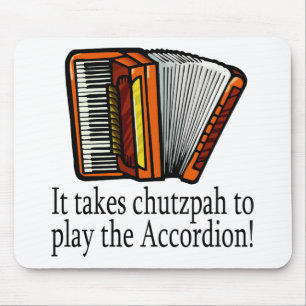 Accordion-chutzpah Mouse Mat