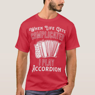 Accordion Concertina Melodeon Piano Accordion Gift T-Shirt