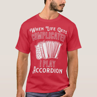 Accordion Concertina Melodeon Piano Accordion Gift T-Shirt