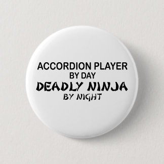 Accordion Deadly Ninja by Night 6 Cm Round Badge